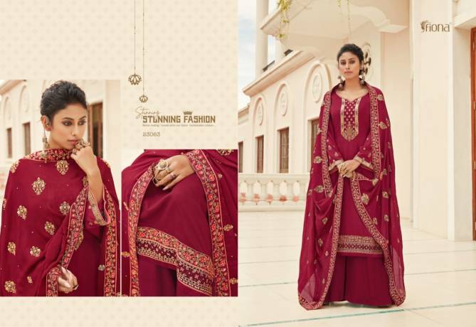 Fiona Ghazal Embroidery Festive Wear Wholesale Designer Salwar Suits
